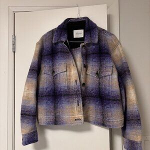 Wilfred Plaid Shirt Jacket